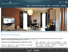 Tablet Screenshot of apartment-downtown.com